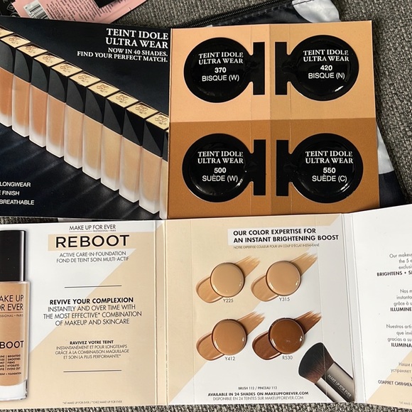 New ✨ Mixed Dark Tone Foundation - Sephora Sampler Bag - Picture 11 of 12